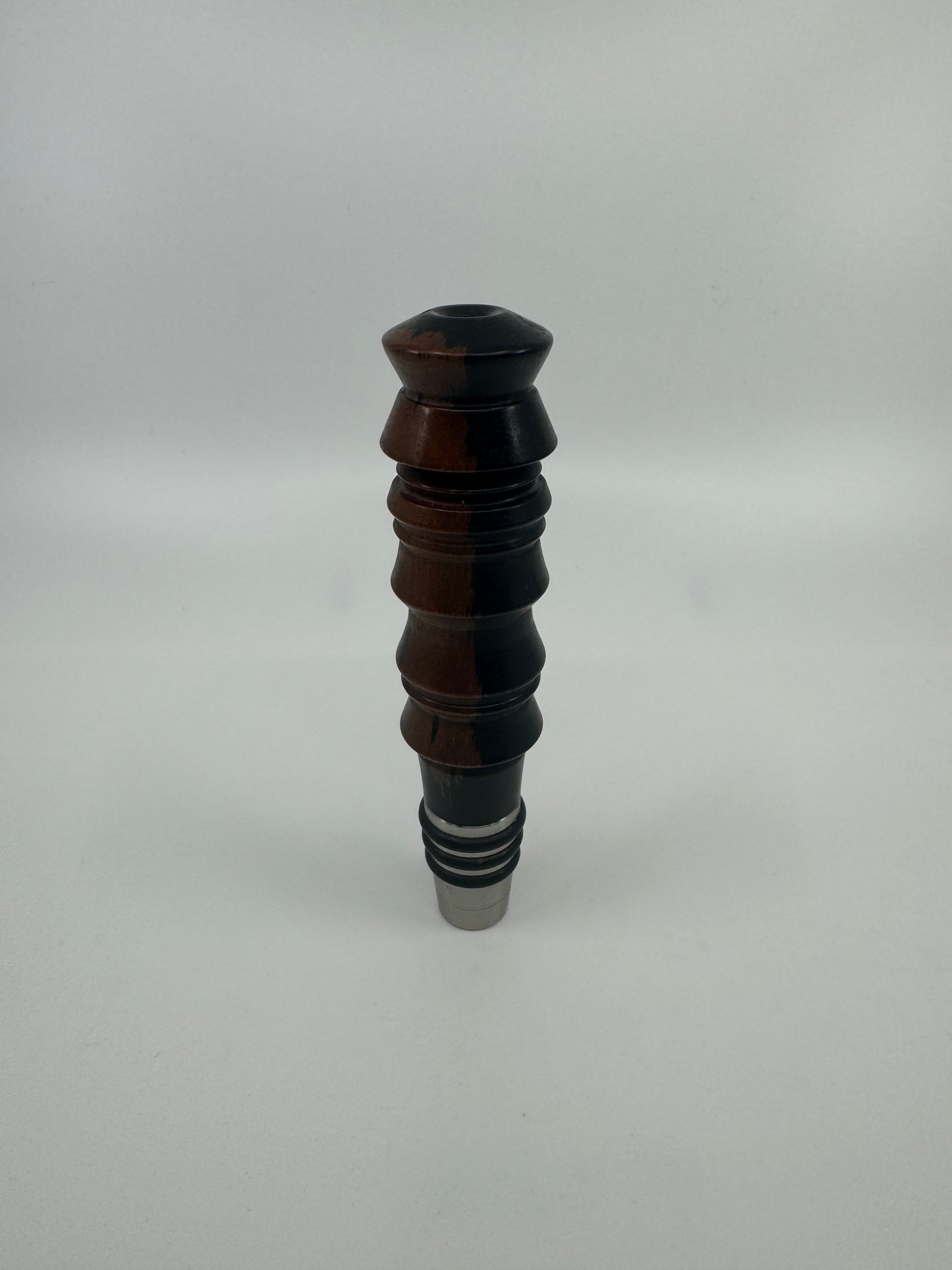 Ebony & Stainless Steele Bottle Stopper