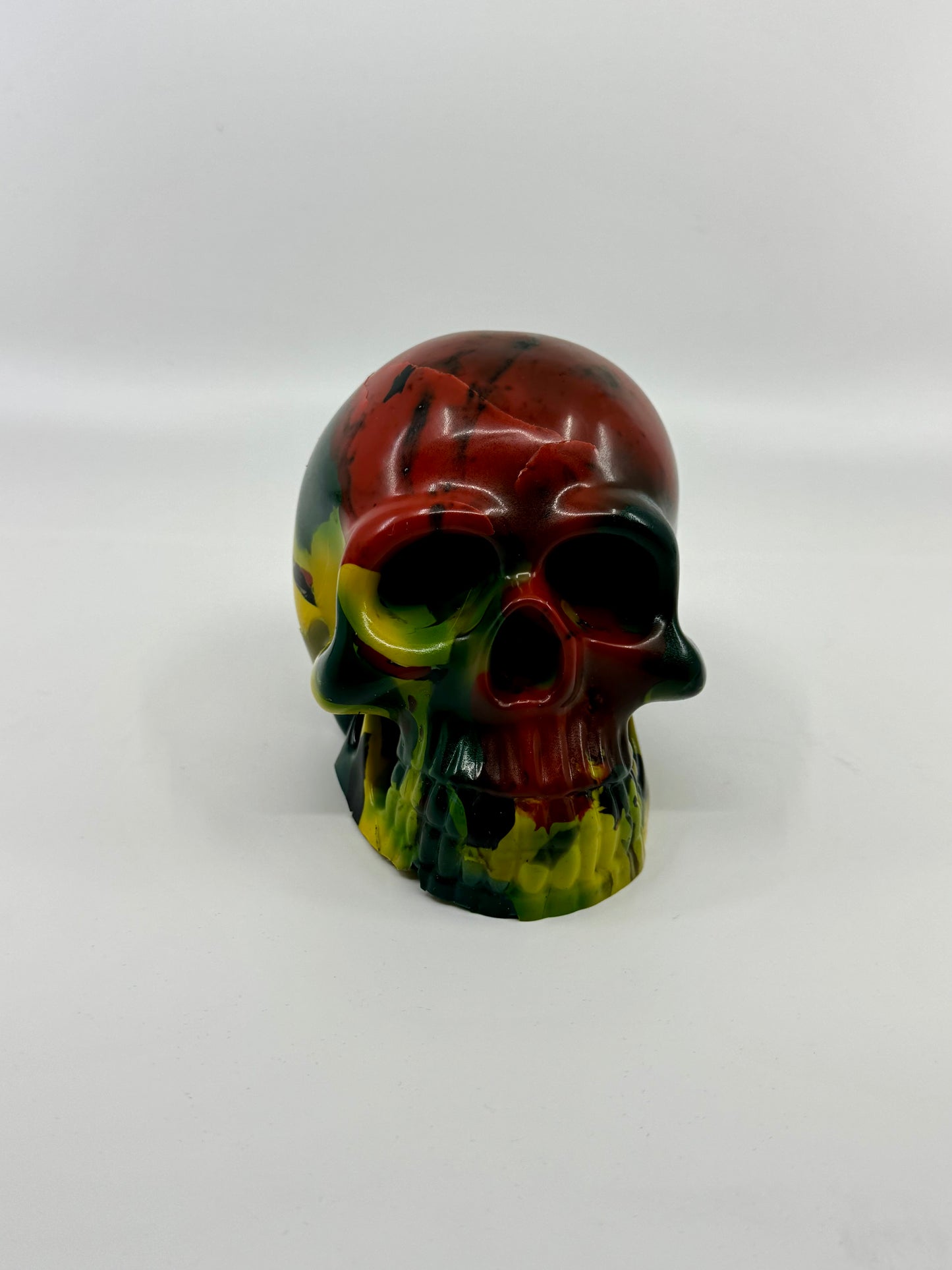 Plastic Skull (Upcycled)