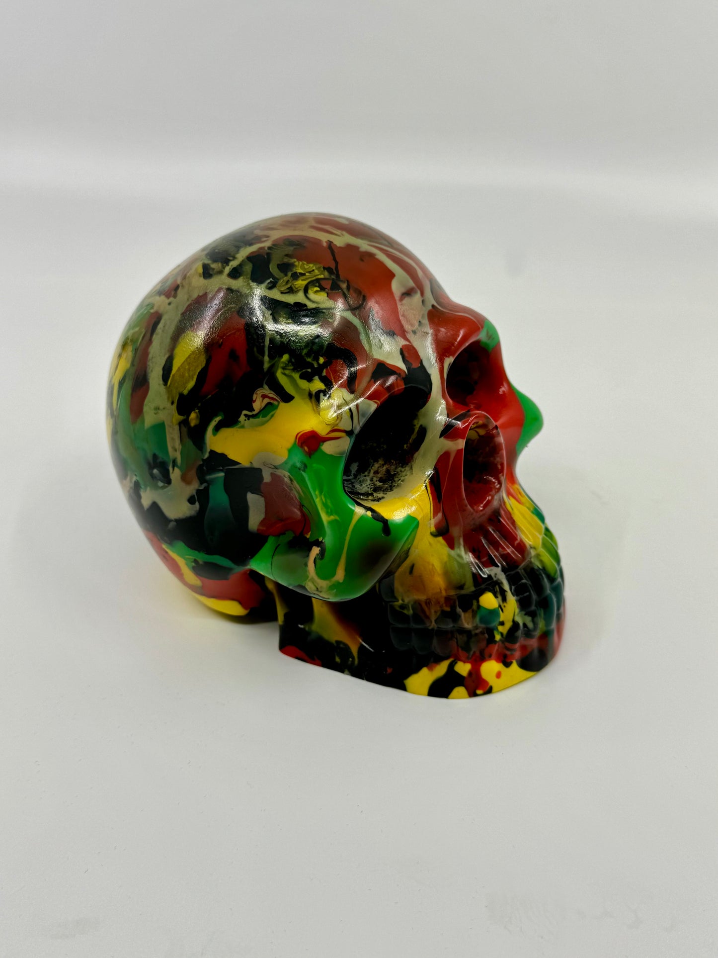 Plastic Skull (Upcycled)