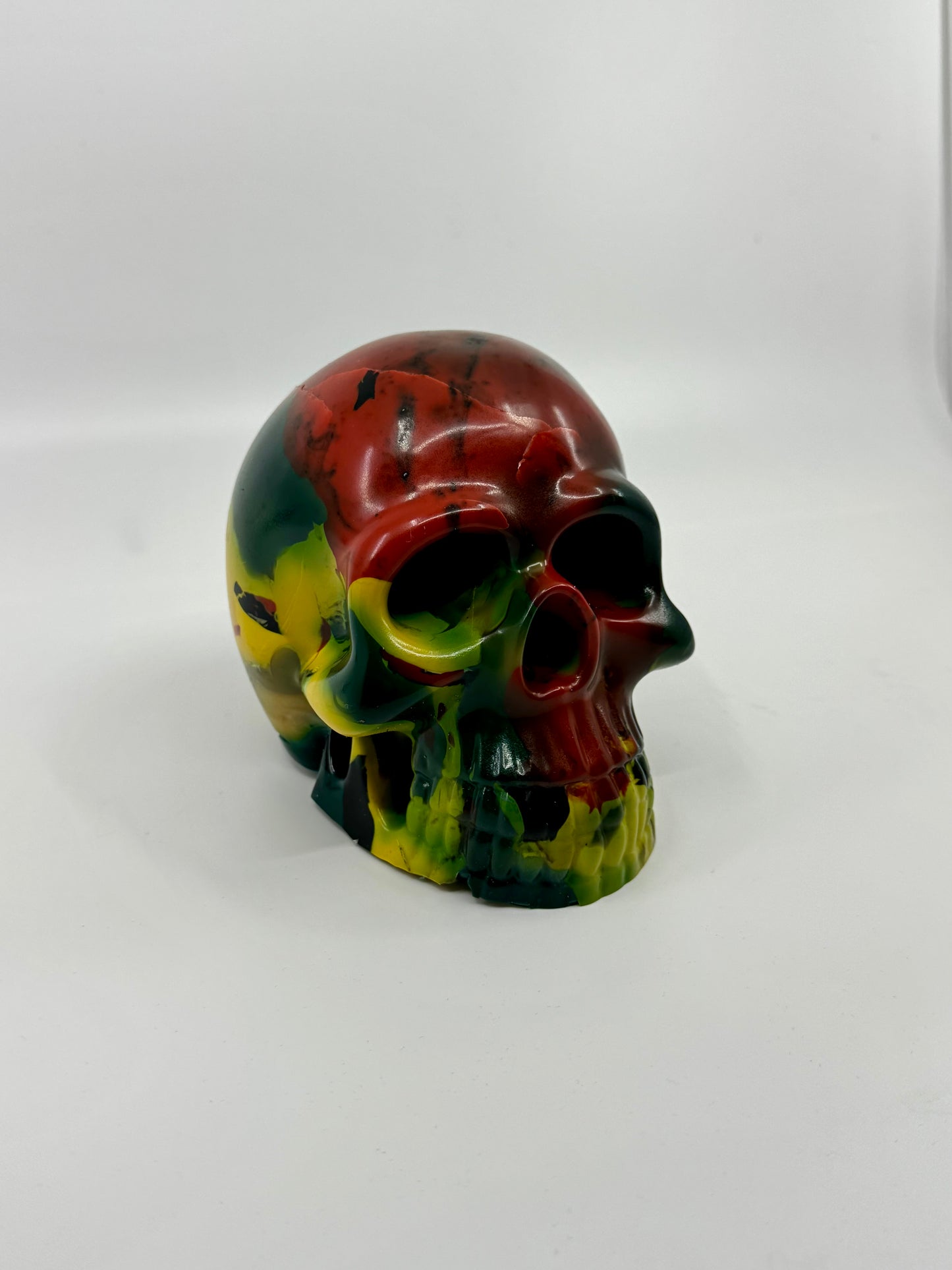 Plastic Skull (Upcycled)