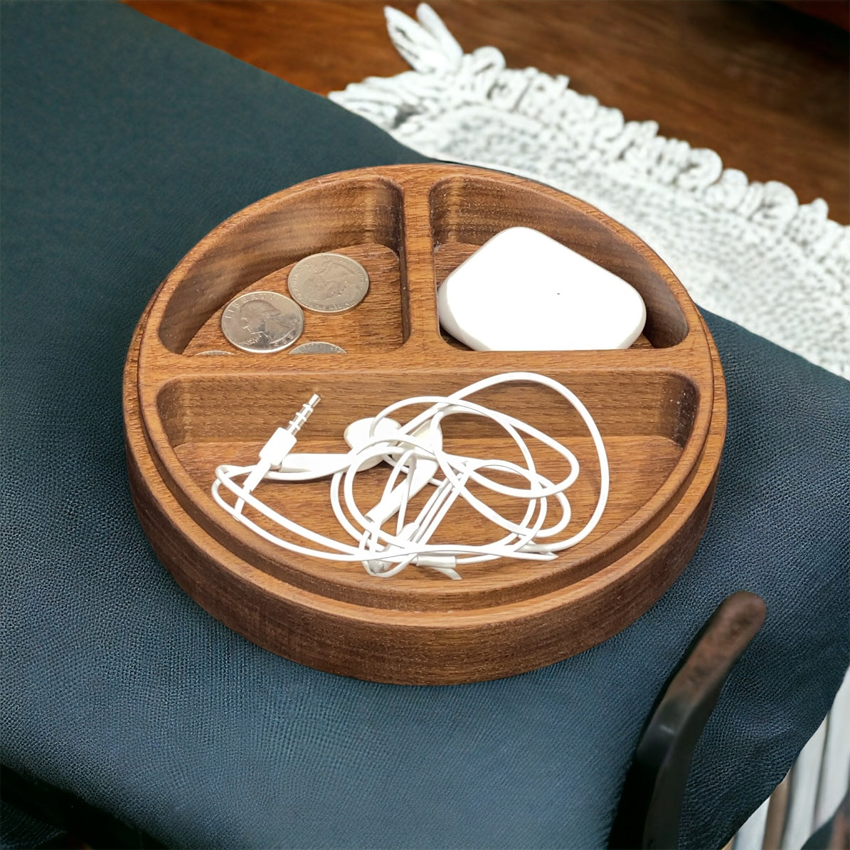 6.5" Walnut Box (The Happy Box)