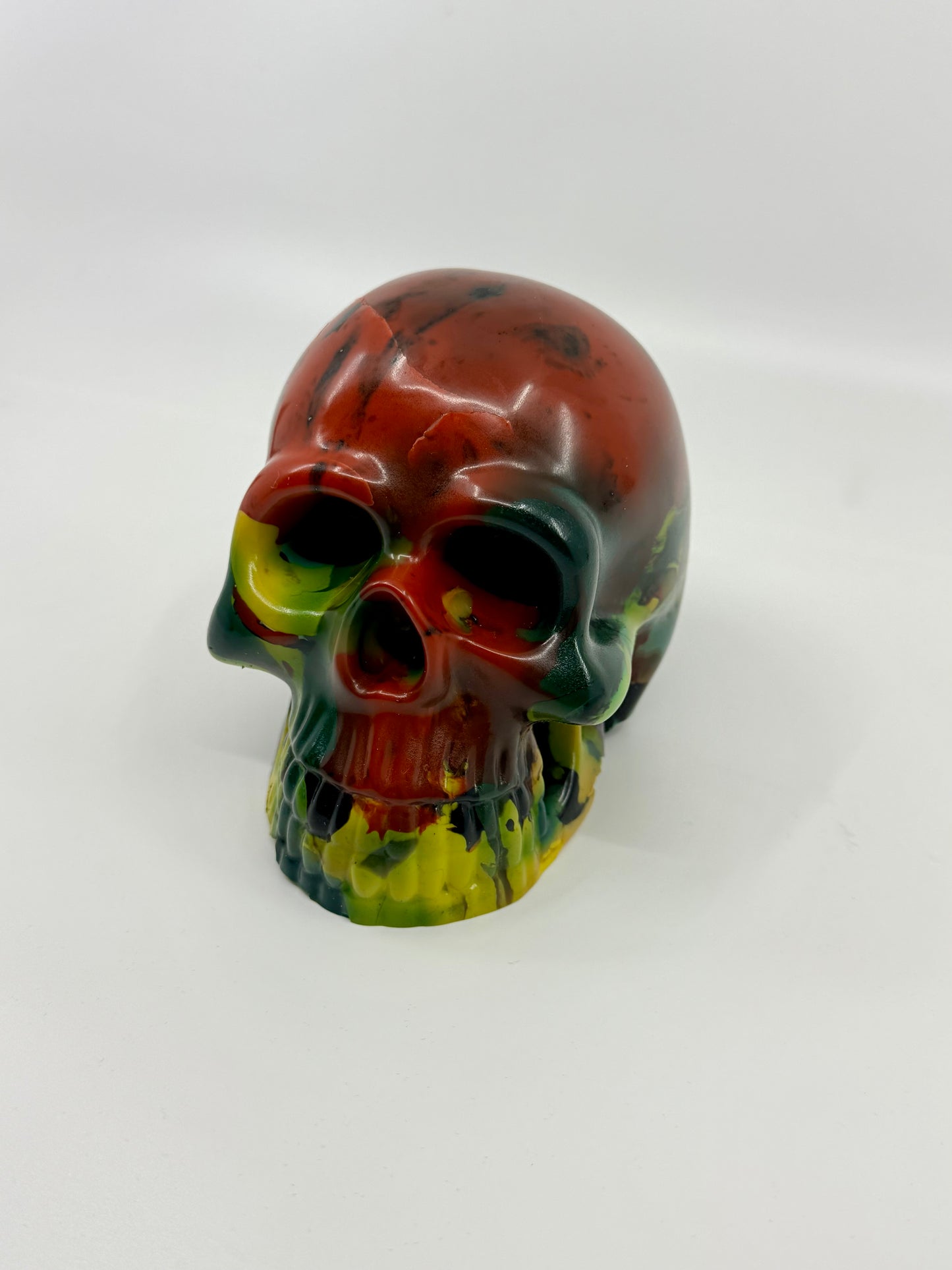 Plastic Skull (Upcycled)