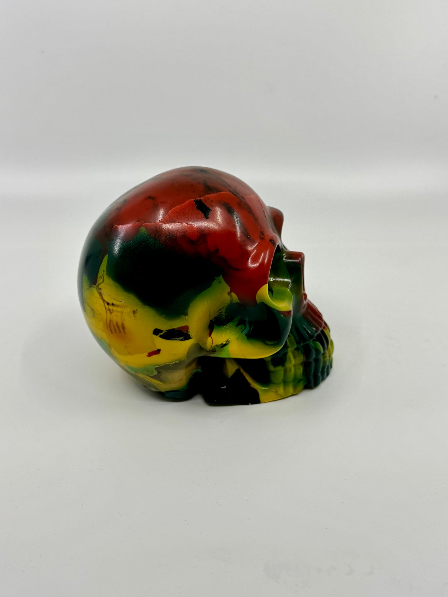 Plastic Skull (Upcycled)