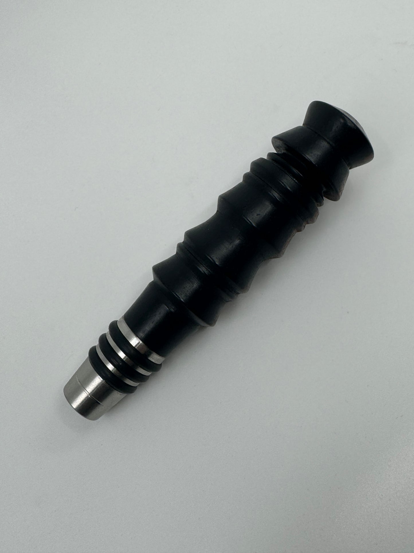 Ebony & Stainless Steele Bottle Stopper