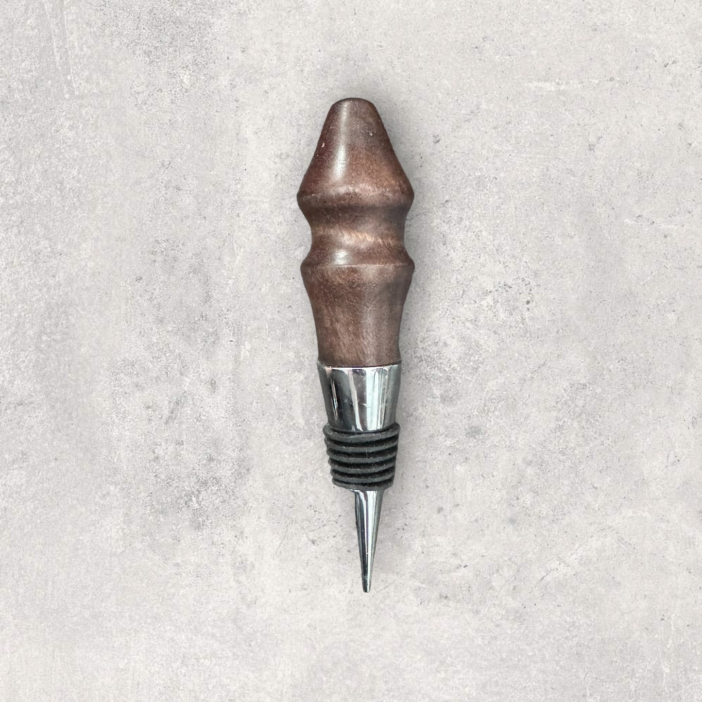 Walnut Bottle Stopper