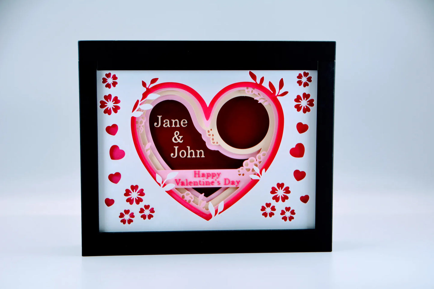 Valentine's Day Picture Frame Shadow Box 2024