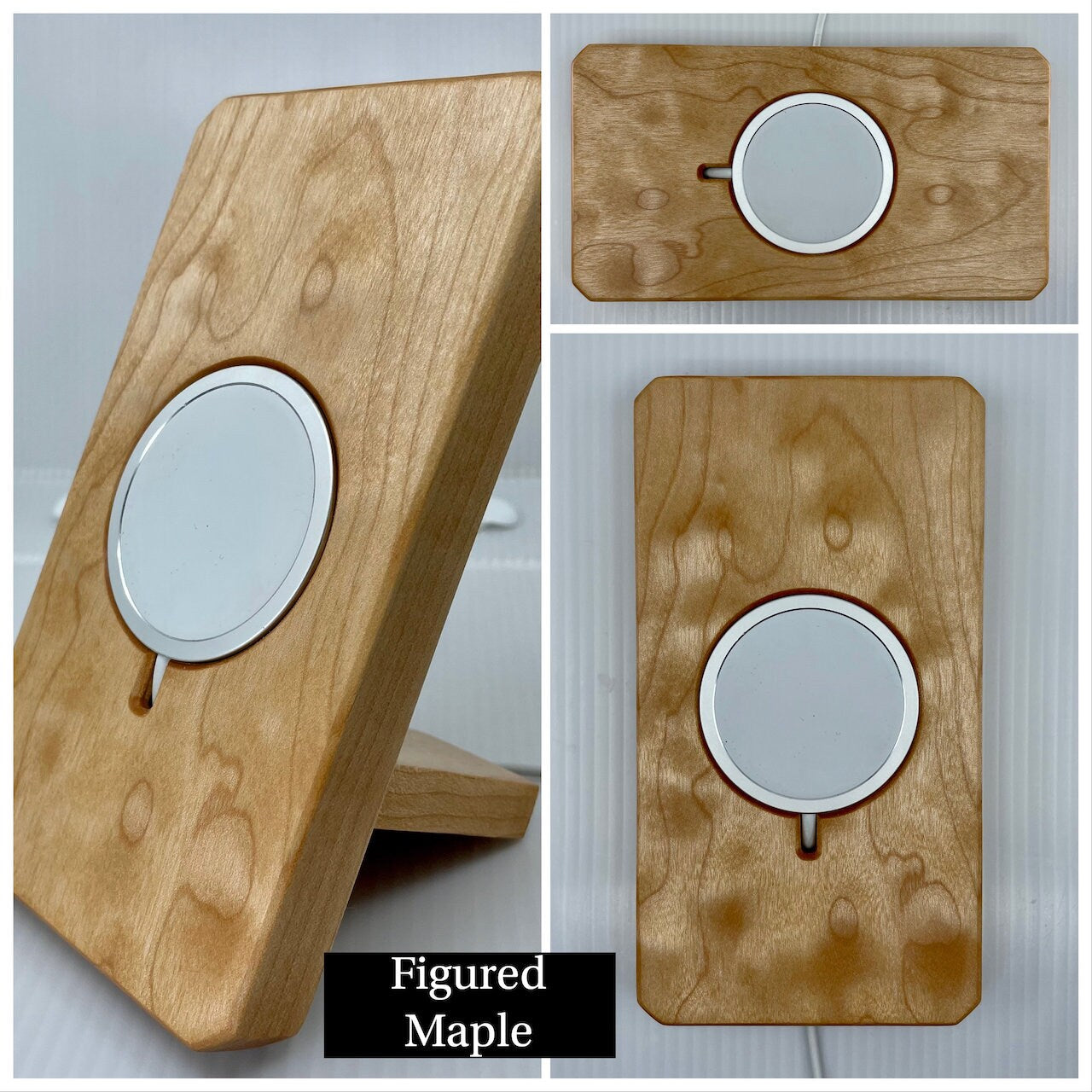iPhone/Max/Pro/ProMax MagSafe Hardwood Night Stand