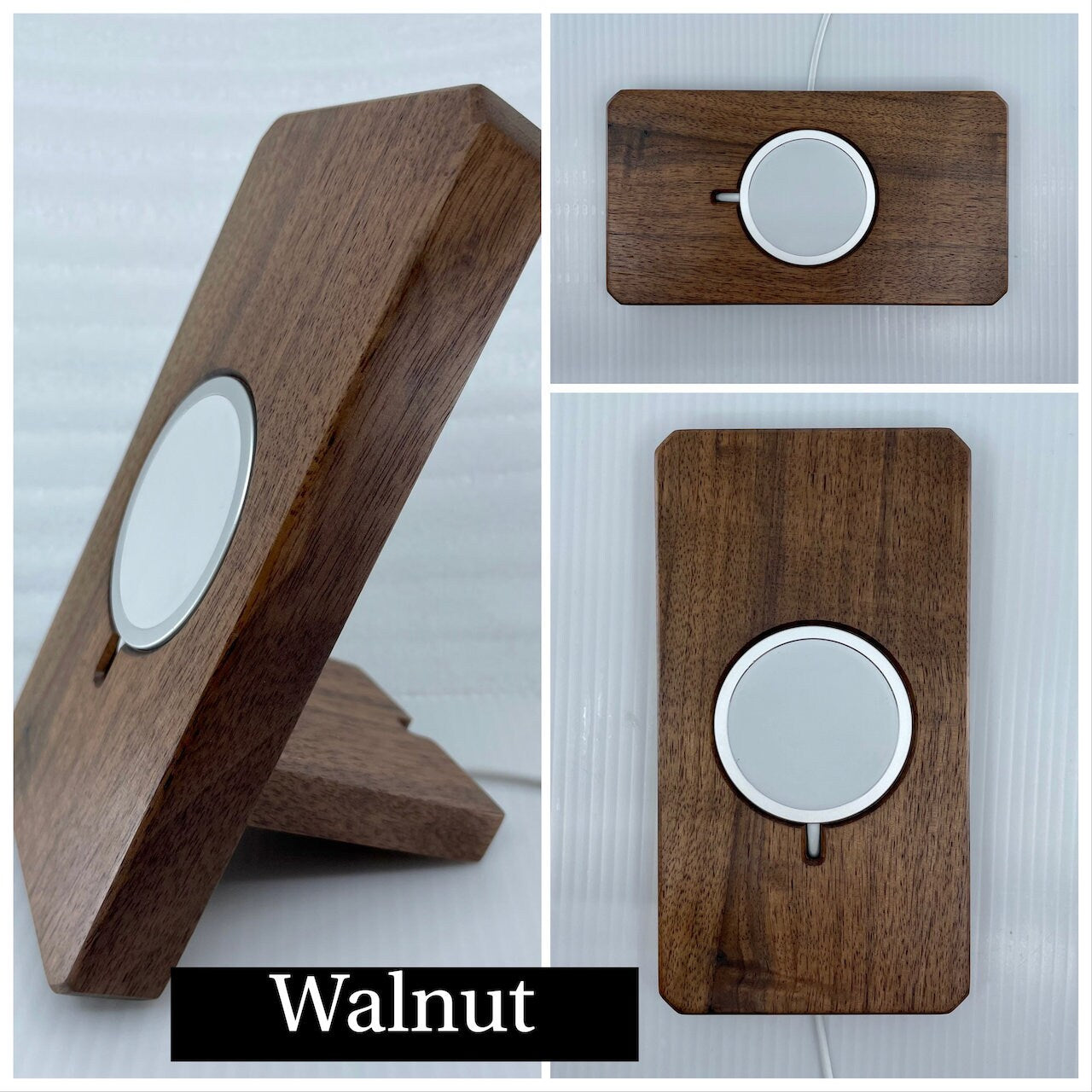iPhone/Max/Pro/ProMax MagSafe Hardwood Night Stand