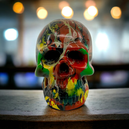 Plastic Skull (Upcycled)