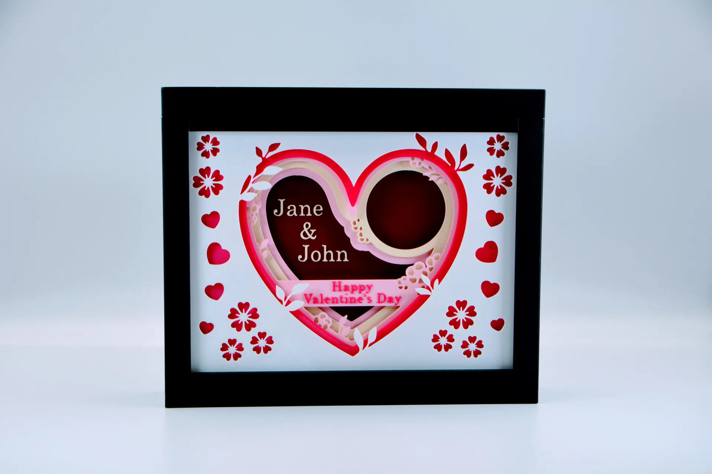 Valentine's Day Picture Frame Shadow Box 2024
