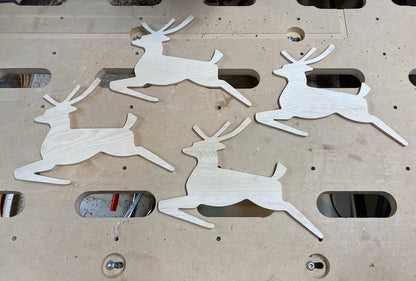 Plywood Reindeer (9”)